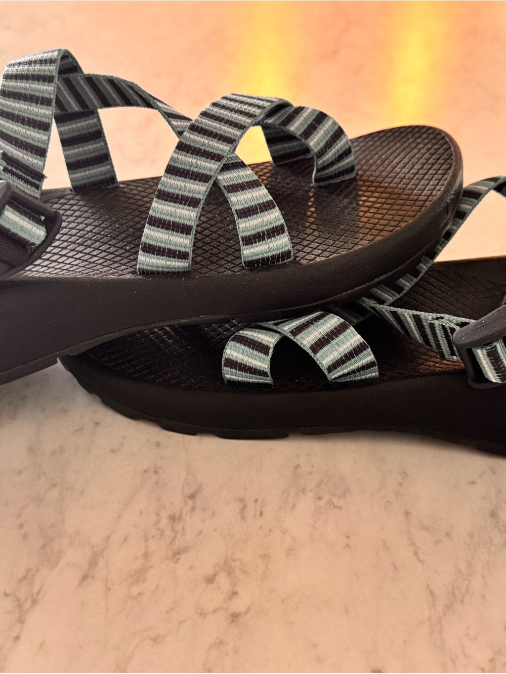 Chaco Women’s Dark Gray Webbing Strap Sandal - Picture 5 of 6